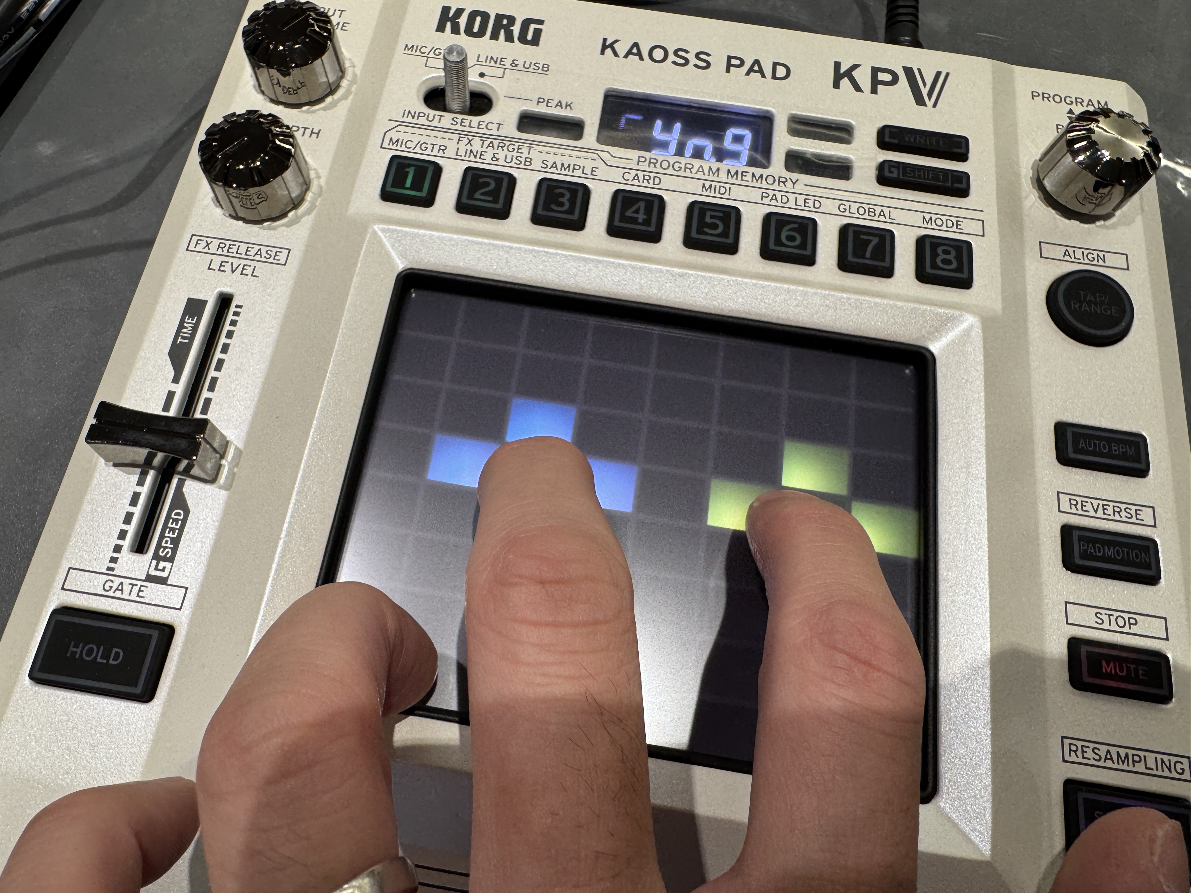 KORG KAOSS PAD KPV 発表！人気のXYタッチパッド型エフェクターが現代