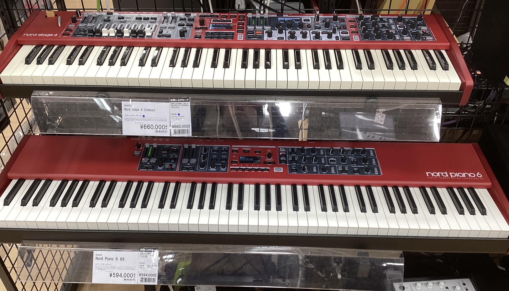 当店にNordがやってきた！｜島村楽器 札幌ステラプレイス店