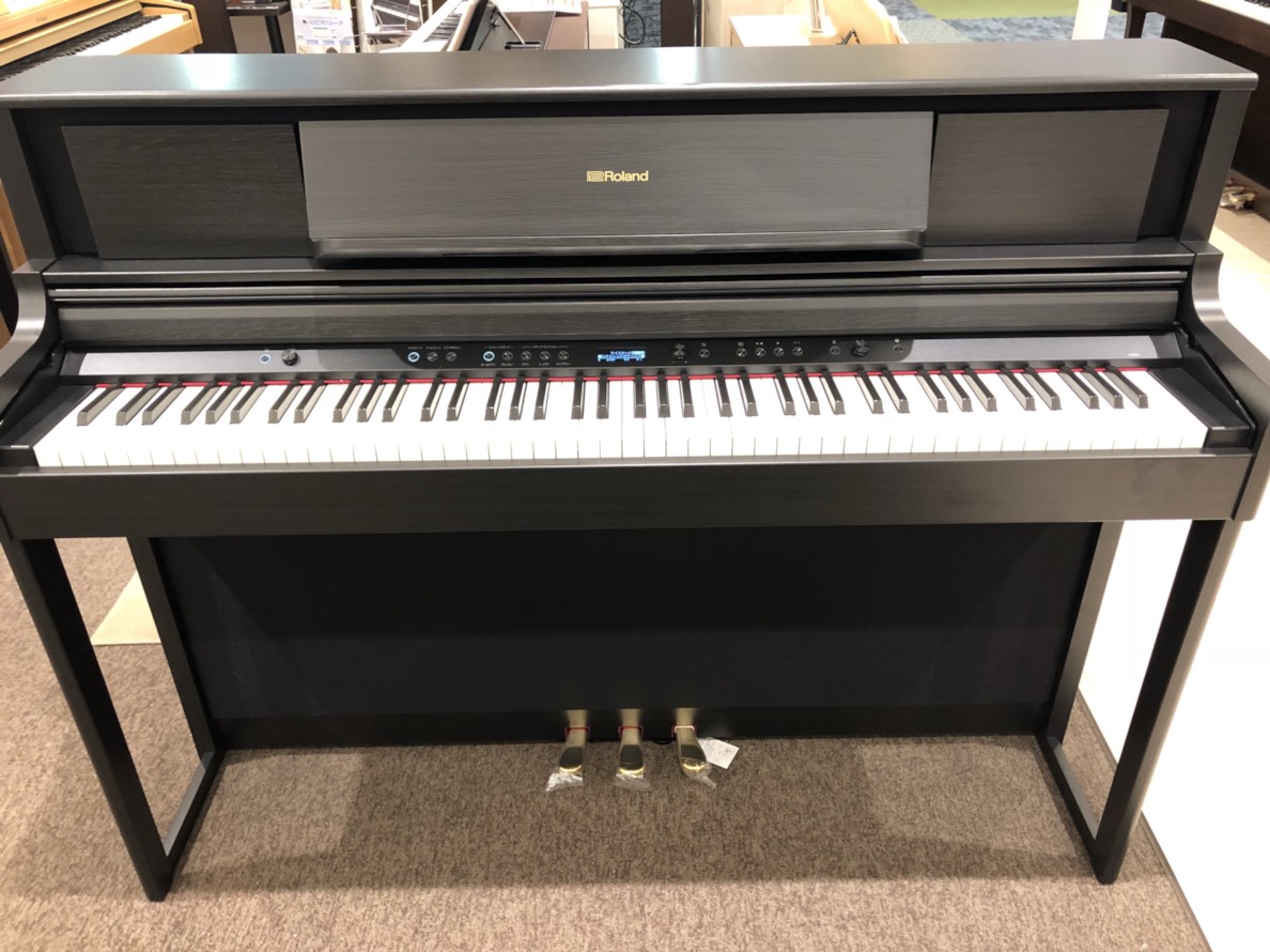 電子ピアノ】大人気Rolandの新製品LX705/LX706/LX-708店頭でお試し