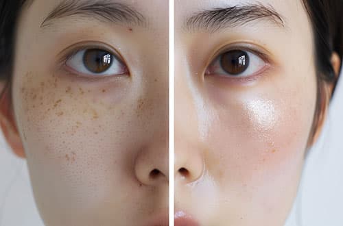 シミ取りレーザーの経過とアフターケアを解説！色素沈着やかさぶたが