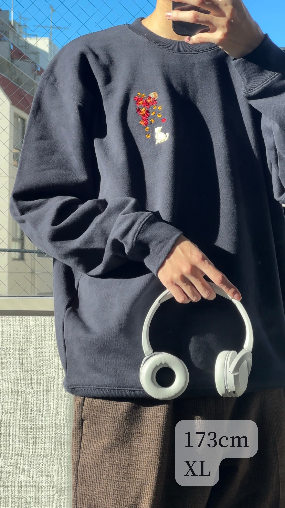 猫のおさんぽ – 北区の刺しゅう屋