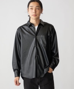 SHIPS any: 〈手洗い可能・軽量〉 スポンディッシュ クルーネック