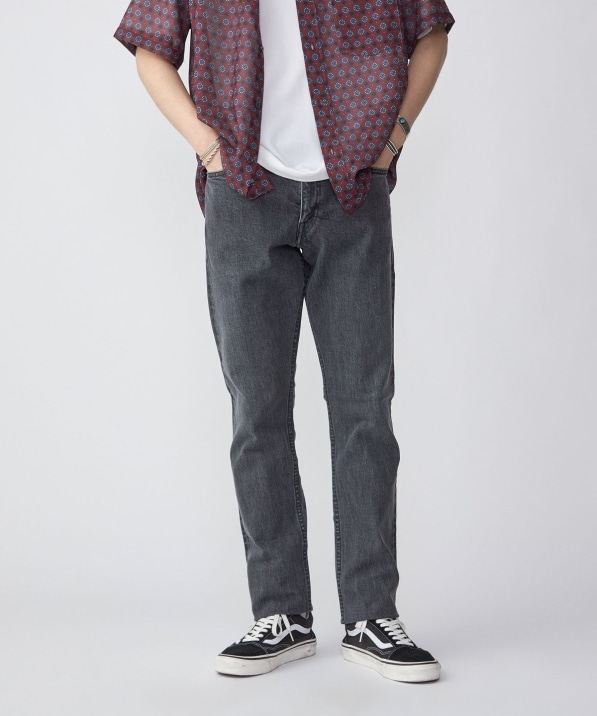 SHIPS: オイカワデニム セルビッチ 5ポケット フェードブラック デニム