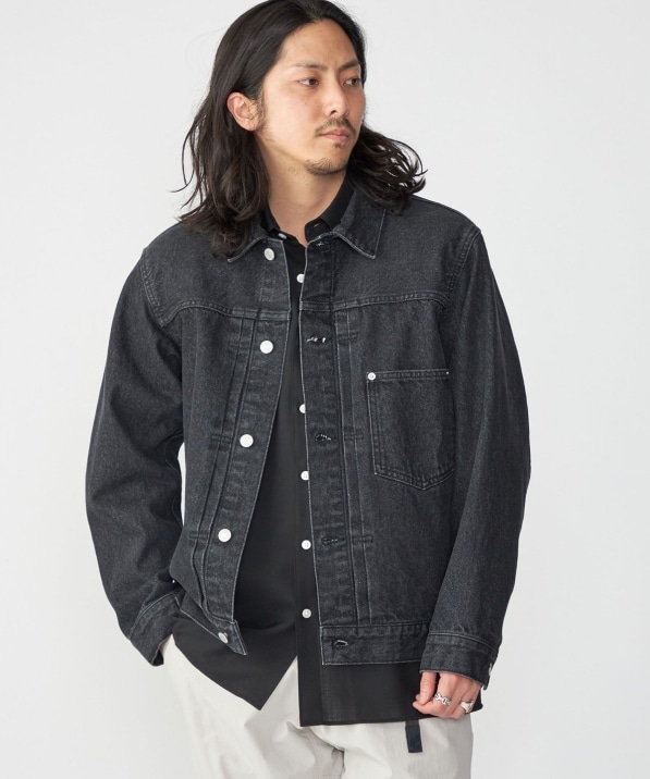 SHIPS: 〈セットアップ対応〉13.5oz リラックス デニム トラッカー