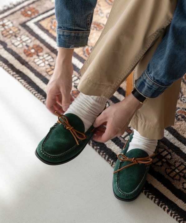 SHIPS別注】QUODDY TRAIL MOCCASIN: CANOE MOC SUEDE｜ SHIPS 公式サイト