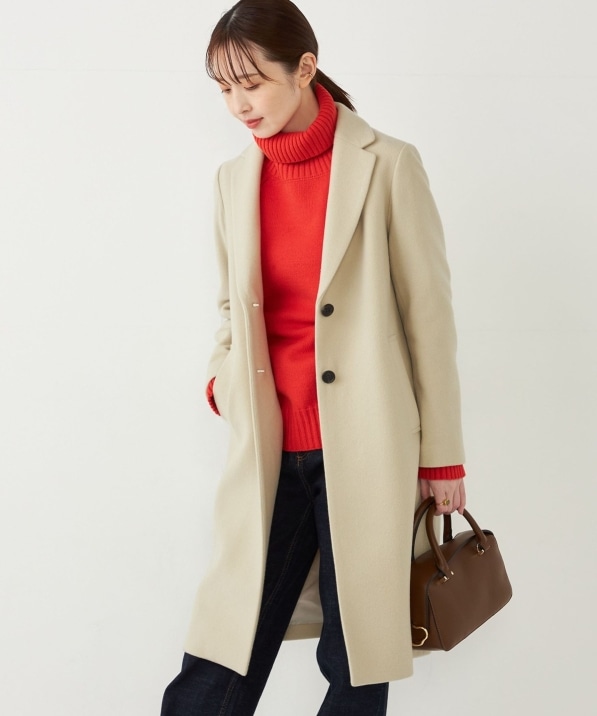 SHIPS Colors:ウール パイル チェスター コート｜ SHIPS 公式サイト