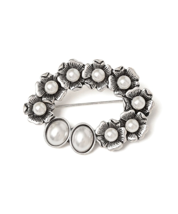 troisiemeCHACO:ミニ フラワー サークル ブローチ｜ SHIPS 公式サイト