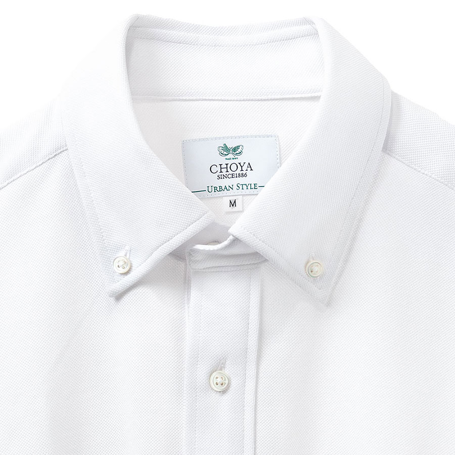 CHOYA URBAN STYLE プルオーバー 半袖 ポロシャツ ニット COOLMAX 綿