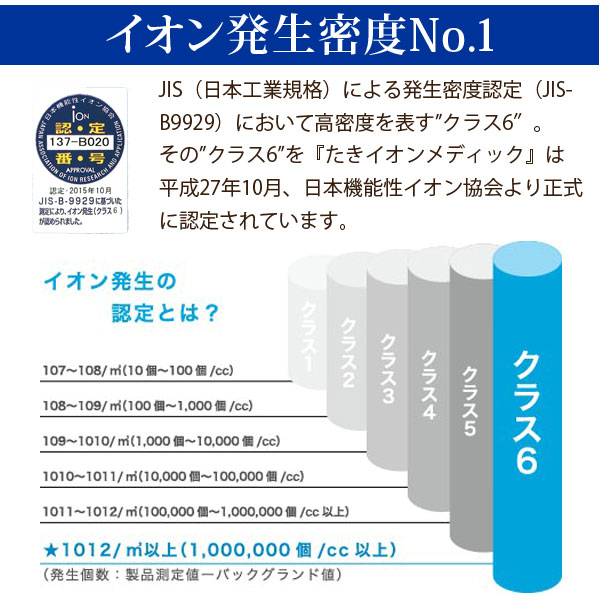 医療用物質生成器 滝風ION MEDIC UPD201105 バイカラーパールホワイト