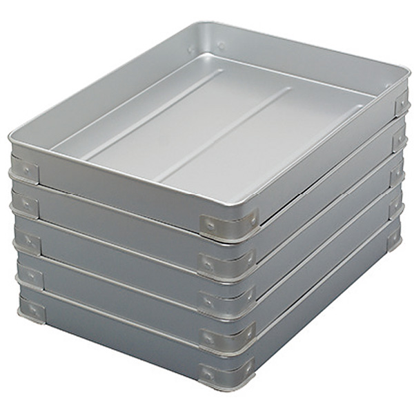 アルミ 餃子バット 本体 大・深 - 調理器具のSHOKUBI