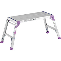 アルインコ アルミ 足場台 高さ80cm 天板300×880×H180mm - 調理器具の