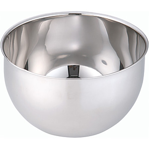 遠藤商事 SA 18-8 ステンレス ハンドミキサーボール 21cm - 調理器具の