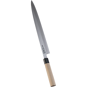 正本総本店 正本 本霞玉白鋼 柳刃刺身 36cm - 調理器具のSHOKUBI