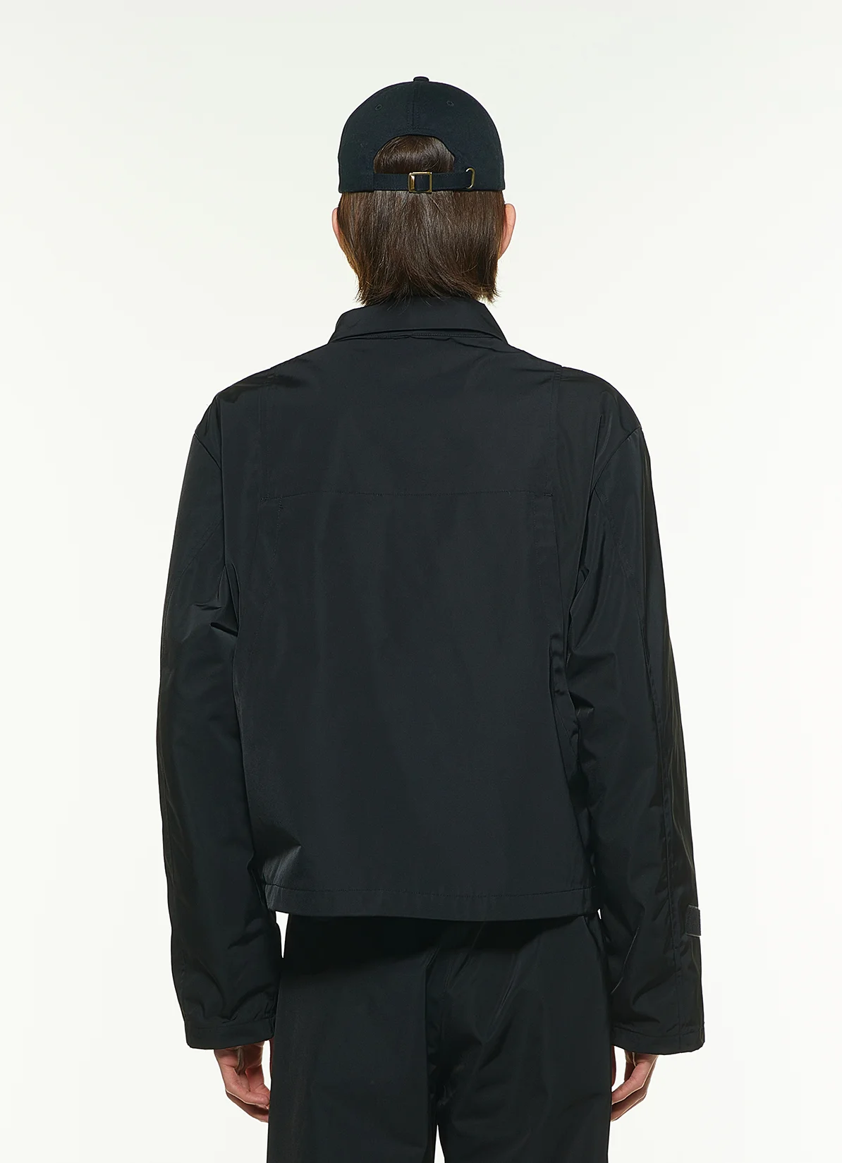 ラバーロゴ・ナイロン・ジャケット - ブラック｜SHOOP ウェア