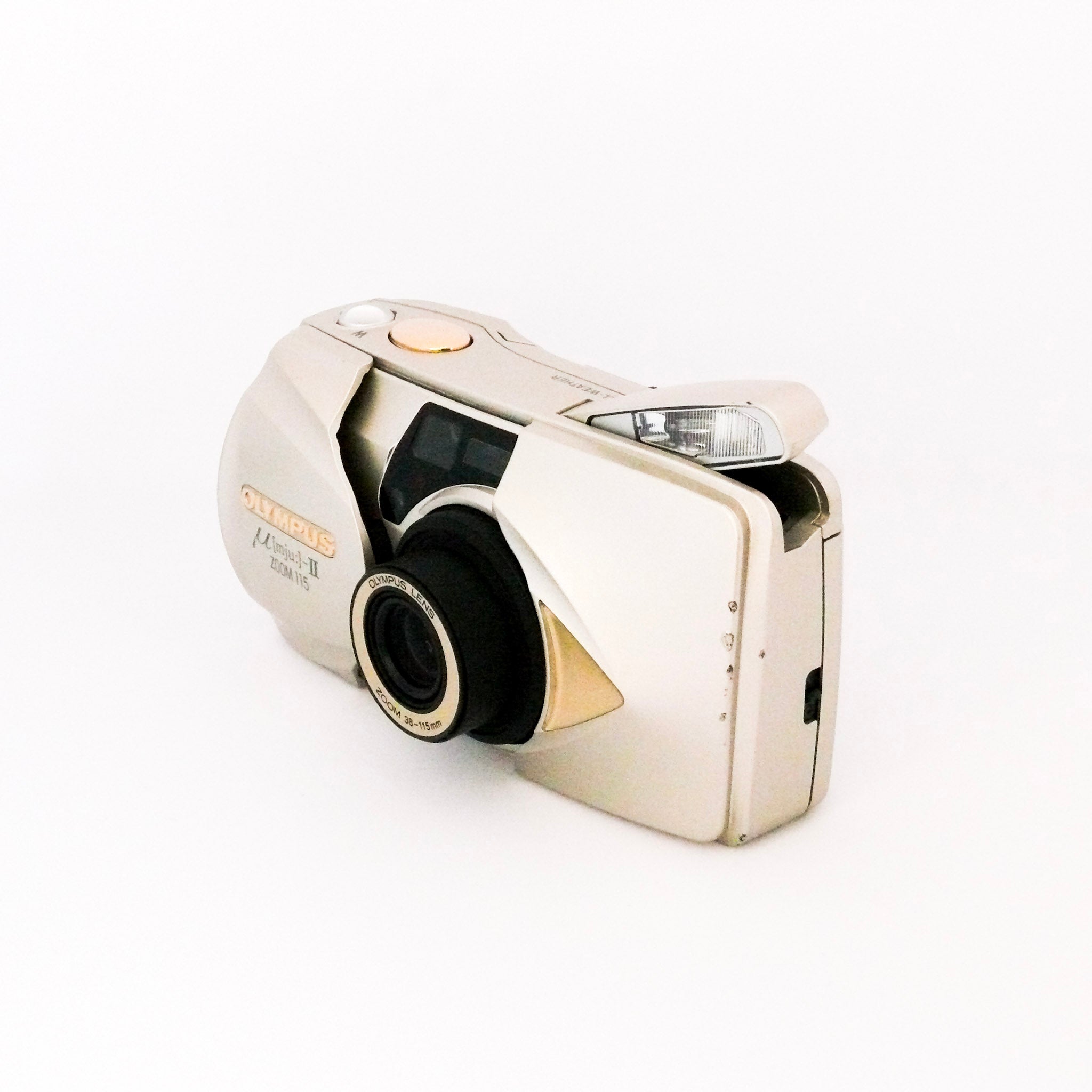 Olympus Mju Zoom 115 - Champagne Gold – Shoot Golden NZ