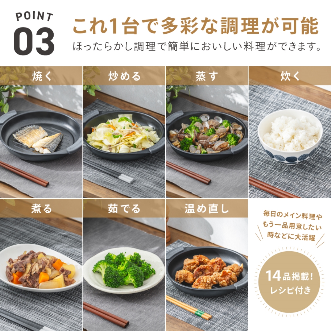 電子レンジ専用調理器GY スクエア: キッチン用品