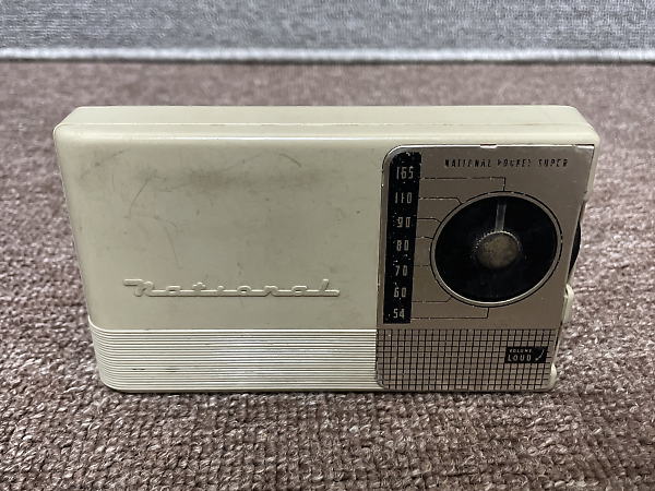 ナショナル 真空管ラジオ 3Tube Poket Radio 3B-267 (中古品) ｜ 大阪