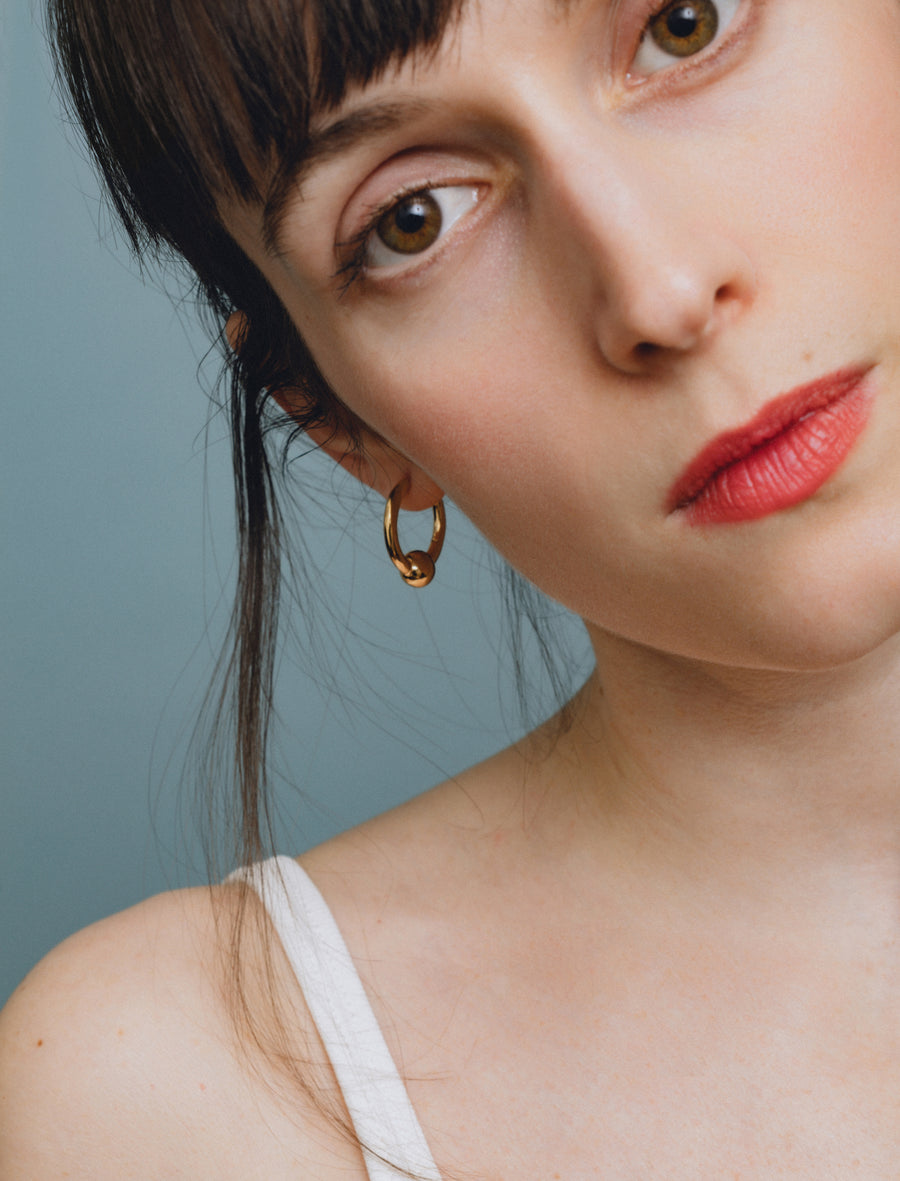 All Blues Pearl Earrings Polished Vermeil – Neighbour