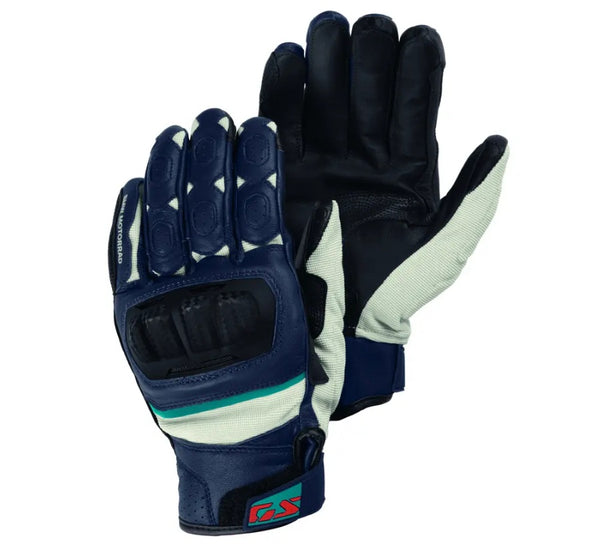BMW Motorcycles GS Rallye Glove Blue – Sierra BMW Motorcycle
