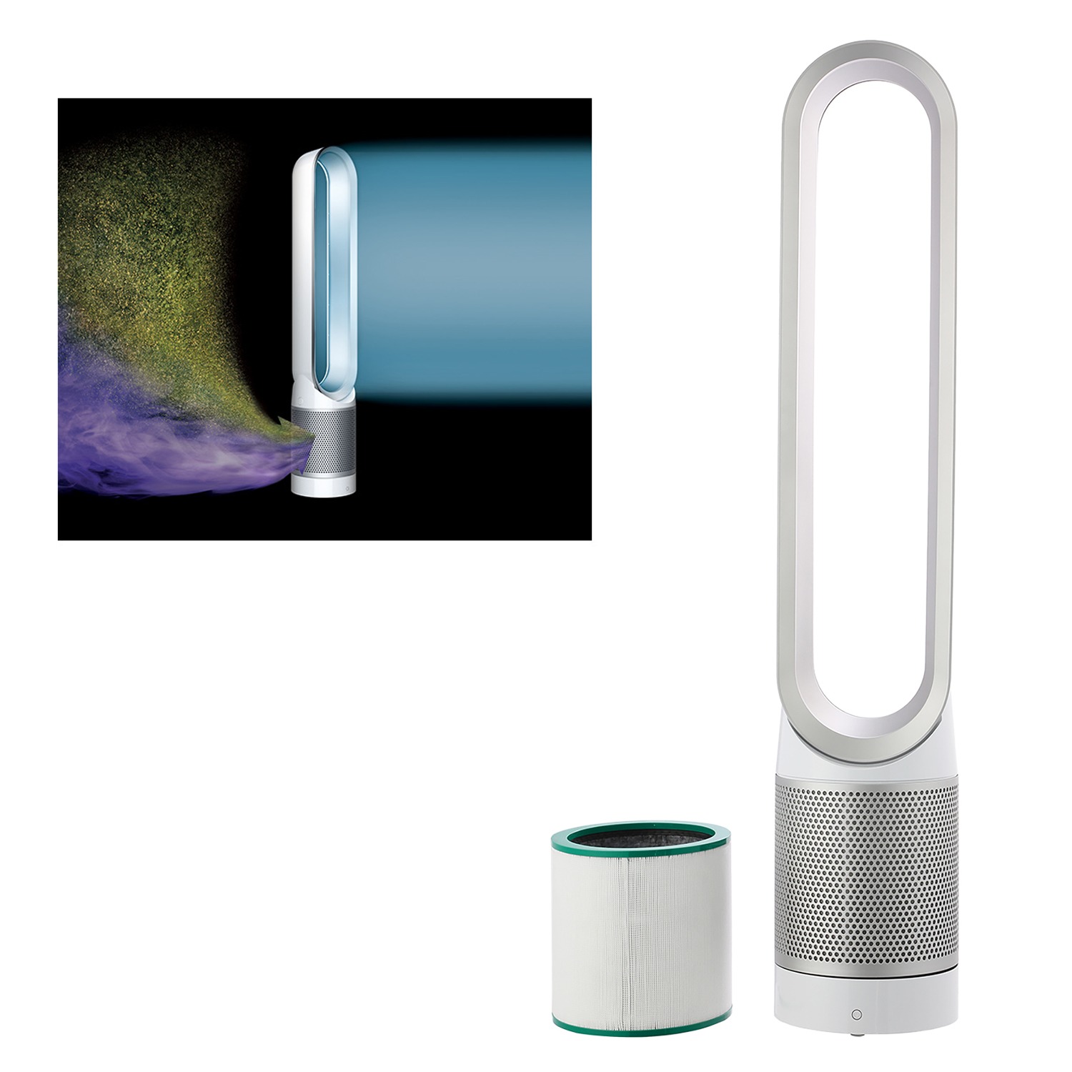 ダイソン 空気清浄機能付 タワーファン ピュアクールリンク TP03