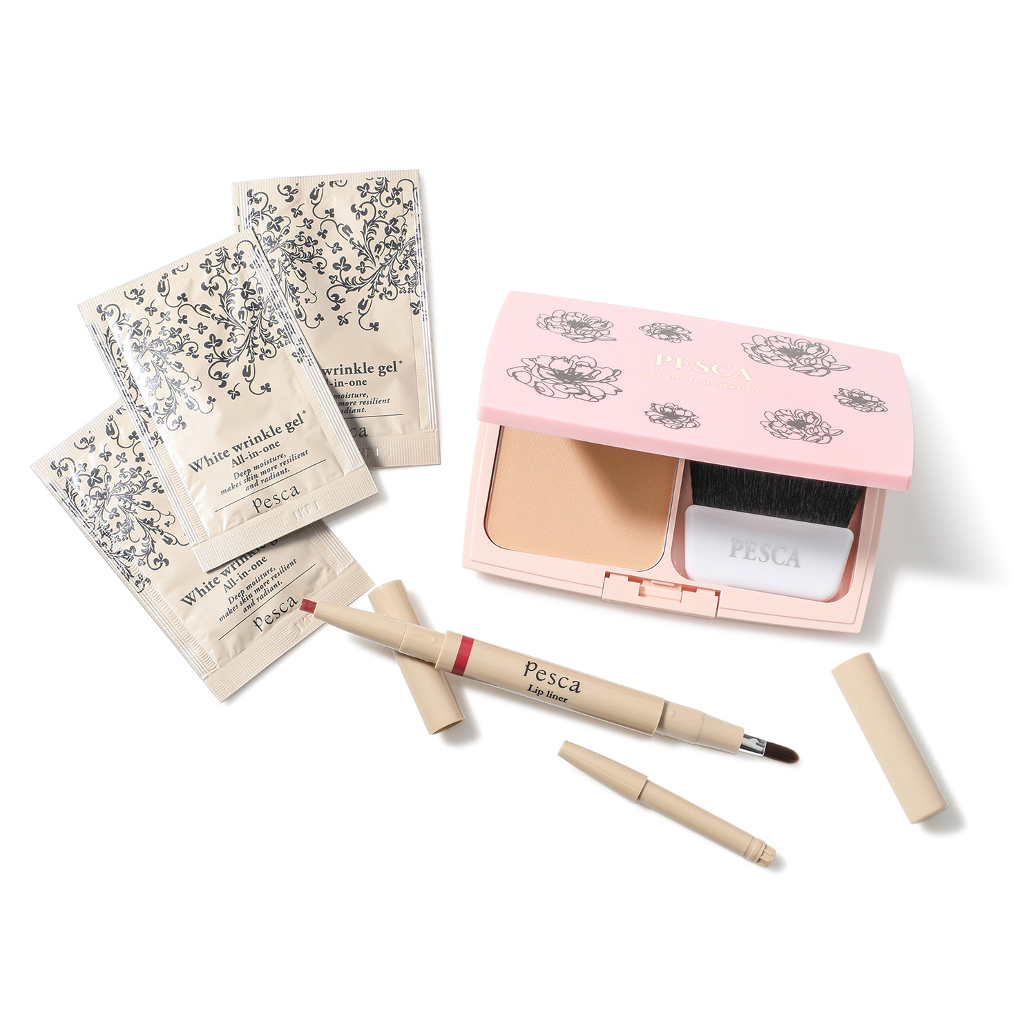 ペスカ サロン級の美白ケア 透明感のあるツヤ肌を演出 1品7役！薬用