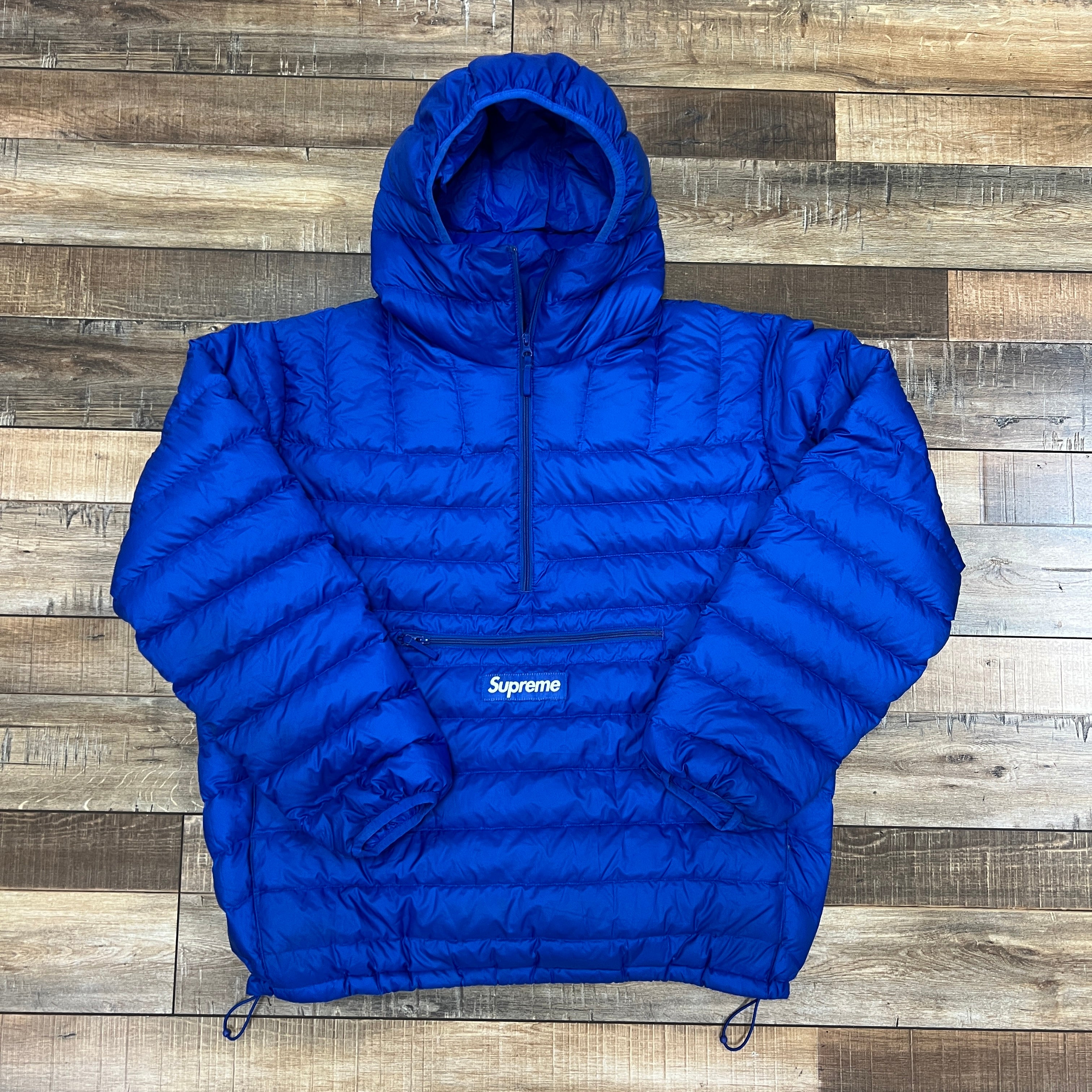Supreme Micro Down Half Zip Hooded Pullover – Holy Ground