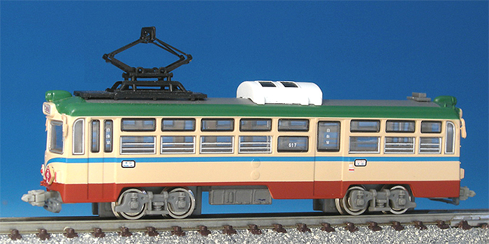 モデモ 【単品】 土佐電鉄600型 “標準塗装”(増結用T車) MO-NT102 鉄道