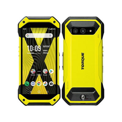 Kyocera TORQUE 5G KYG01 Rugged Smartphone - Yellow, 128GB/6GB