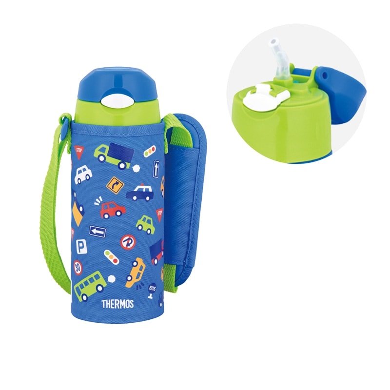 公式通販】真空断熱ストローボトル FHL-403F ブルーグリーン(BLGR