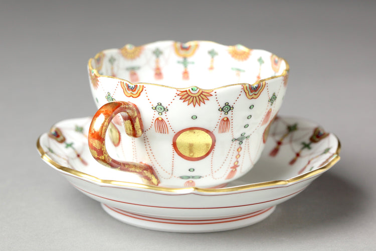 ☆ 叶 松谷 清水焼 色絵大皿 ☆ 叶 松谷 清水焼 色絵大皿 - メルカリ