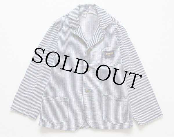 70s OSHKOSH B'GOSH ヒッコリー カバーオール キッズ - Sixpacjoe Web Shop