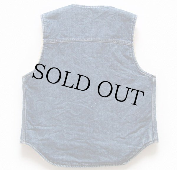 70s carharttカーハート ボアライナー デニムベスト M - Sixpacjoe Web