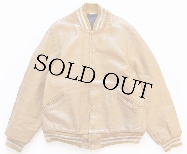 70s USA製 Pro-Line オールレザー スタジャン マスタード - Sixpacjoe