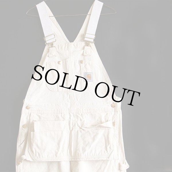 90s USA製 carharttカーハート エプロン付き ダブルニー