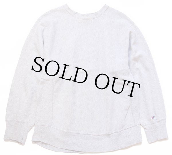 80s USA製 Championチャンピオン 無地 目無し リバースウィーブ