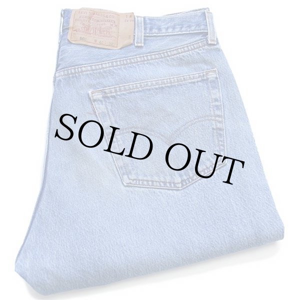 90s USA製 Levi'sリーバイス 501 デニムパンツ w40 L32☆68