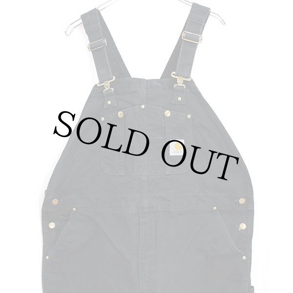 メキシコ製 carharttカーハート ダック地 ダブルニー オーバーオール