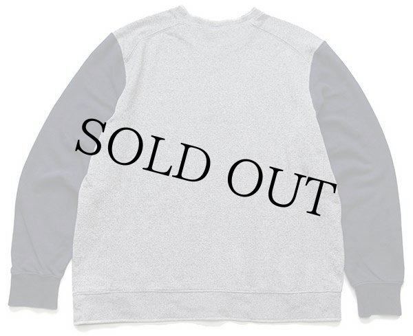 00s NIKEナイキ AIR ビッグロゴ刺繍 ツートン 切り替え スウェット