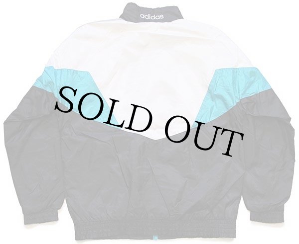 90s adidasアディダス ロゴ刺繍 マルチカラー 切り替え ナイロン