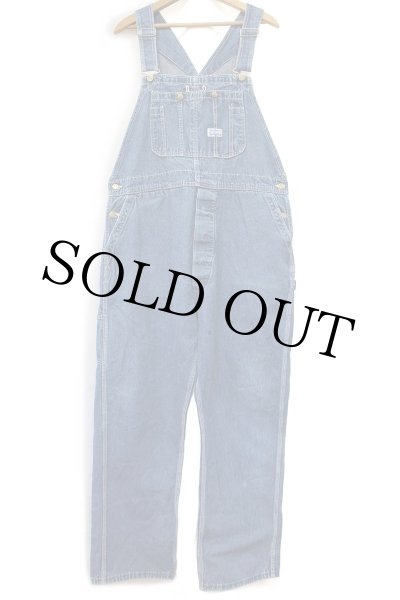 80s USA製 BIG SMITHビッグスミス デニム オーバーオール W42