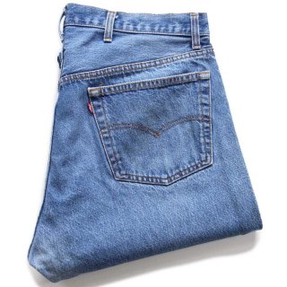 80s USA製 Levi'sリーバイス 501 黒カン デニムパンツ w34 L36