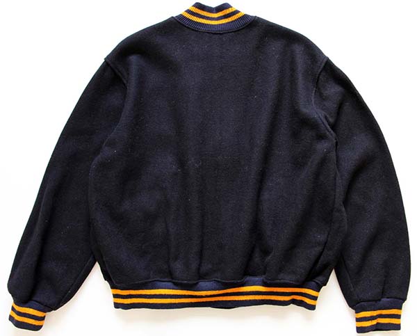 60s JEM AMERICAN LEGION メルトン ウール スタジャン 紺 XL