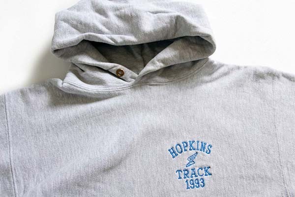 90s USA製 Championチャンピオン ウイングフット 刺繍 リバース