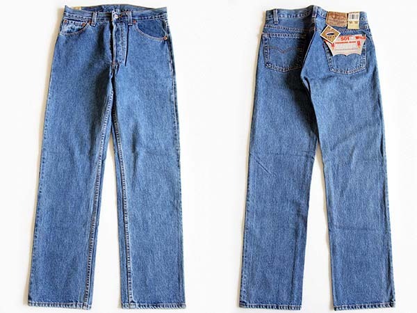デッドストック☆90s USA製 Levi'sリーバイス 501 デニムパンツ w30