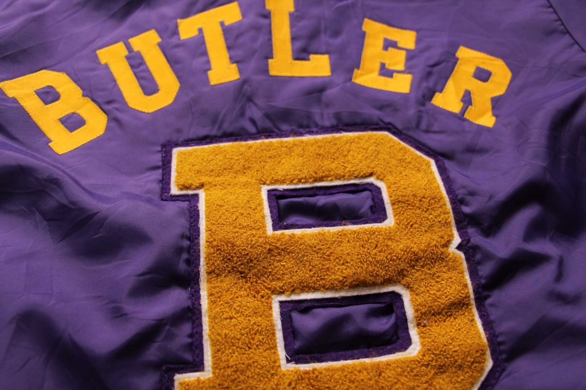 90s USA製 gem SPORTSWEAR 刺繍&パッチ付き キルティングライナー