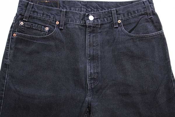 00s USA製 Levi'sリーバイス 505 ブラック デニムパンツ w36 L30☆47