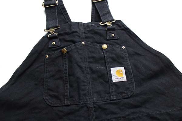 メキシコ製 carharttカーハート ダック地 ダブルニー オーバーオール