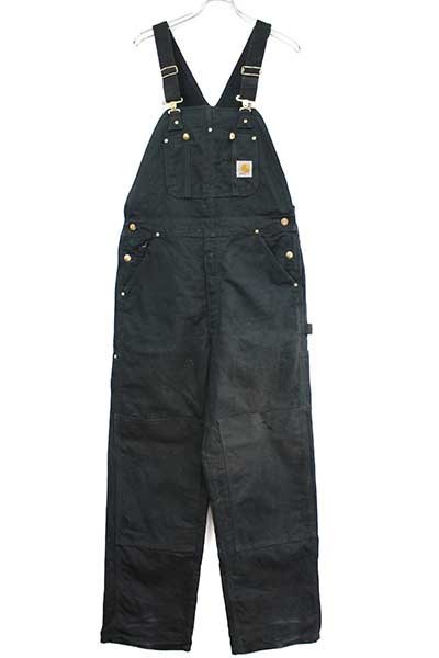 メキシコ製 carharttカーハート ダック地 ダブルニー オーバーオール