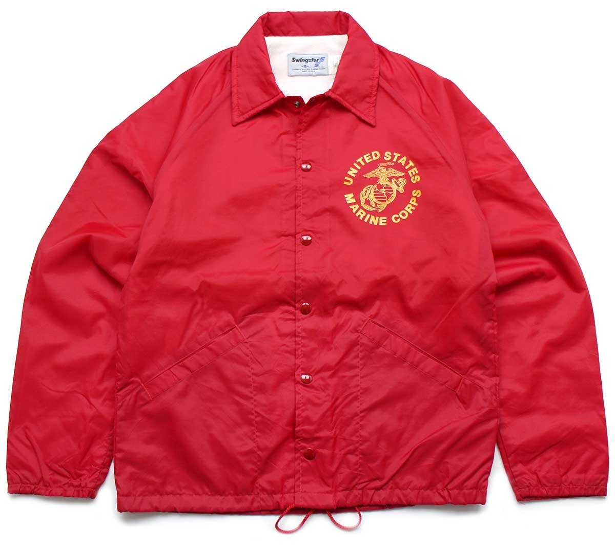 80s USA製 Swingster UNITED STATES MARINE CORPS ナイロン コーチ