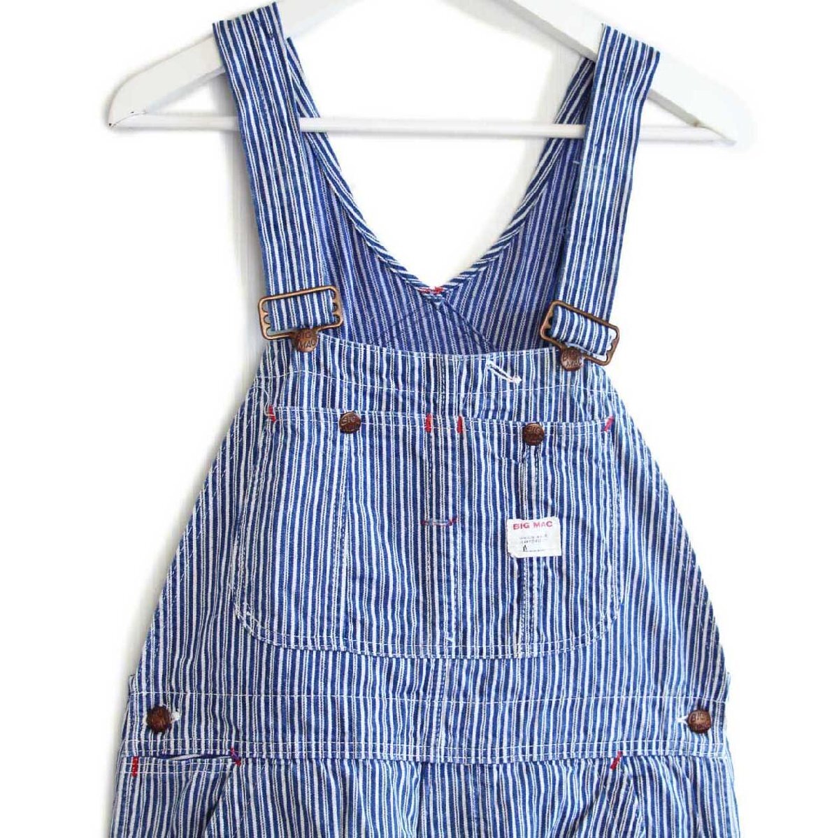 60s USA製 Penneys BIGMACビッグマック ランダムヒッコリー ストライプ